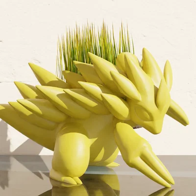 Sandslash - Pokemon Pot Plant (Chậu trồng cây)