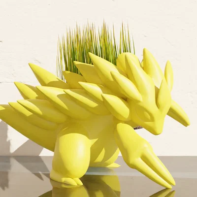Sandslash - Pokemon Pot Plant (Chậu trồng cây)