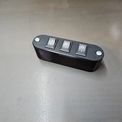 Nắp Cover Plate & Hộp Rocker Switch tham số hóa (Parameterized)