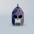 Mô hình Mũ giáp đấu sĩ (Gladiator Helmet) in 3D độc đáo - Thumbnail 1