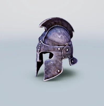 Mô hình Mũ giáp đấu sĩ (Gladiator Helmet) in 3D độc đáo - Image 3