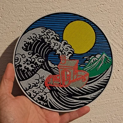 Benchy sóng Kanagawa (no-MMU)