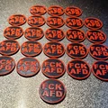 Xu 1€ cho xe đẩy mua sắm (Einkaufswagen Chip) – “FCK AFD” - Thumbnail 2