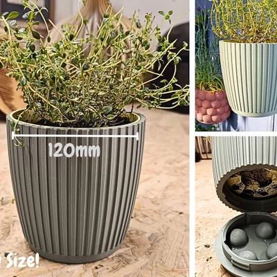 Chậu treo tường Wall Planter 1.4 (Cỡ Lớn)