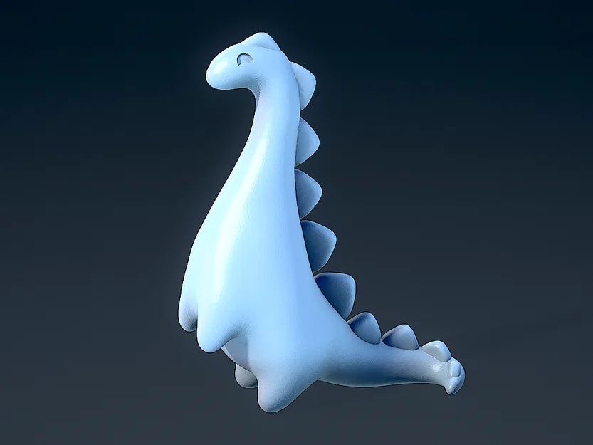 Bộ sưu tập mô hình khủng long 3D mini dễ thương - Image 2