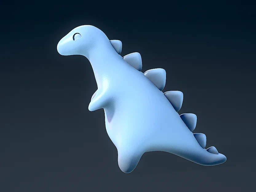 Bộ sưu tập mô hình khủng long 3D mini dễ thương - Image 4