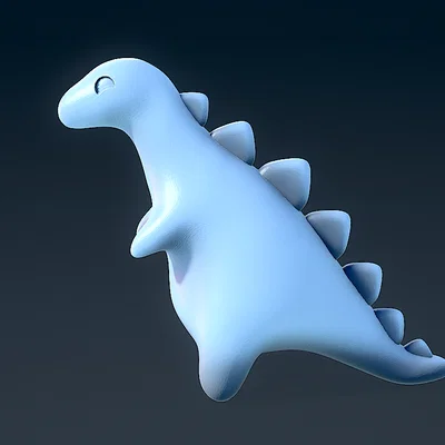 Bộ sưu tập mô hình khủng long 3D mini dễ thương