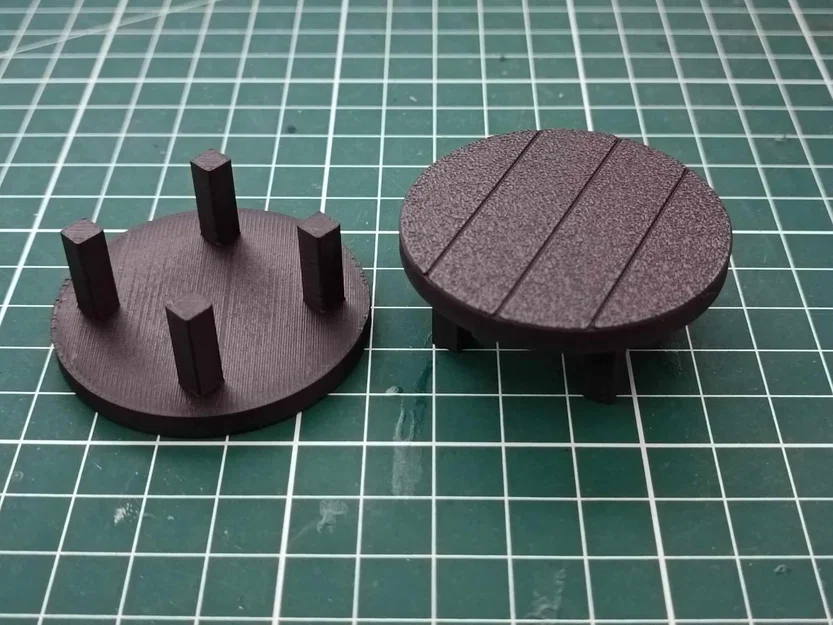 Mô hình bàn tròn TTRPG 3D - Phụ kiện trang trí bàn cờ siêu chất - Image 1