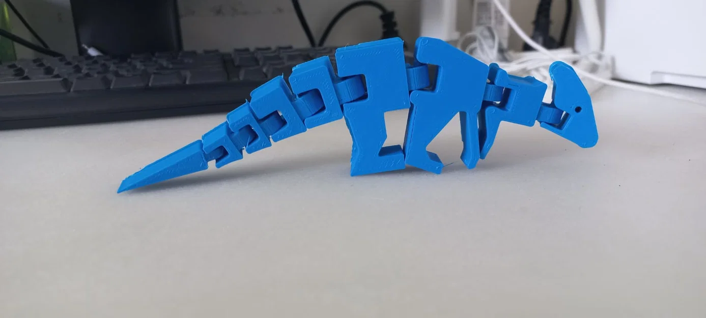 Mô hình khủng long Parasaurolophus linh hoạt in 3D - Image 1