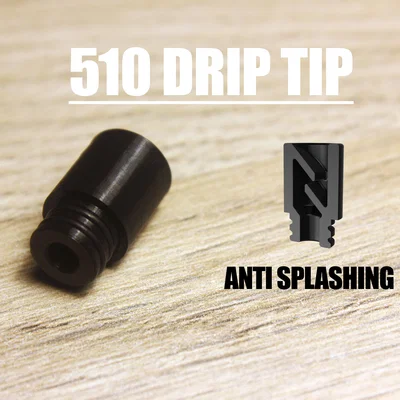 Drip Tip 510 Chống Bắn Tinh Dầu - Thiết kế 3D thông minh