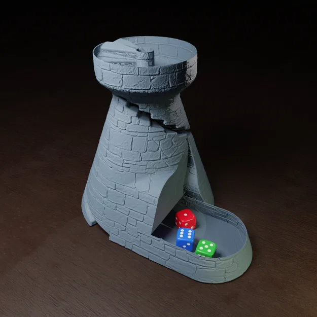 Dice Tower !!! Vase Mode !!! (Tháp xúc xắc in Vase Mode) - Image 1