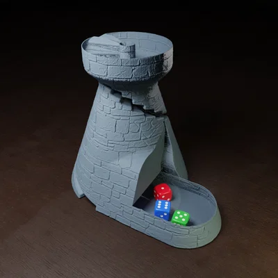 Dice Tower !!! Vase Mode !!! (Tháp xúc xắc in Vase Mode)