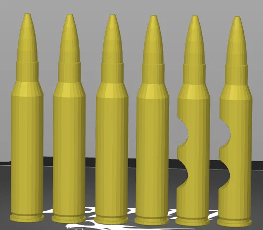 Bullet Puzzle - Mô hình giải đố khối đạn 6 viên in 3D độc đáo - Image 1