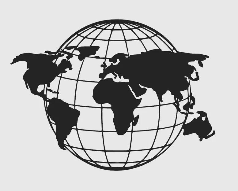 Mô hình bản đồ thế giới (World Map) trang trí tường đẹp mắt - Image 1