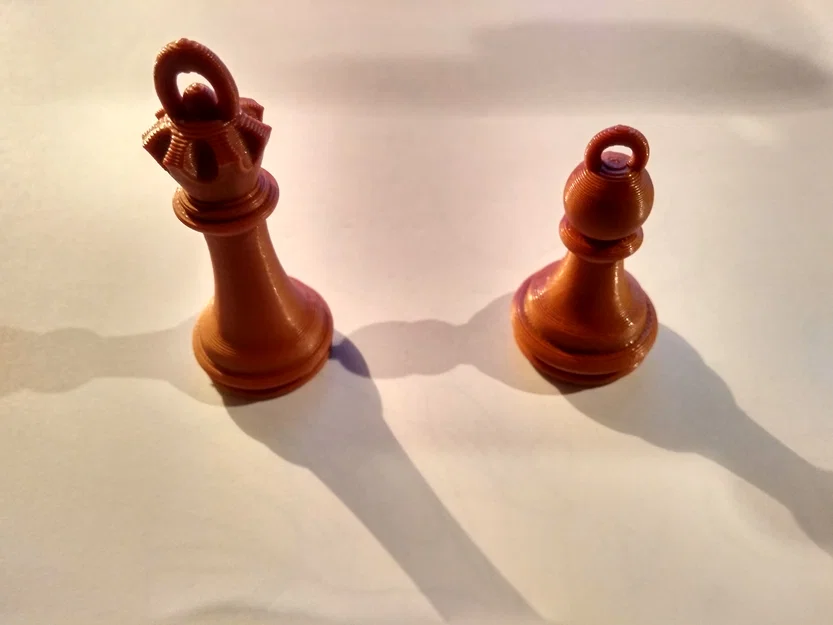 Móc khóa Cờ vua (CHESS KEYCHAINS - SET LLAVEROS DE AJEDREZ) - Image 2