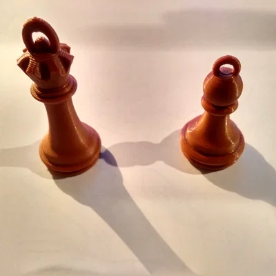 Móc khóa Cờ vua (CHESS KEYCHAINS - SET LLAVEROS DE AJEDREZ)