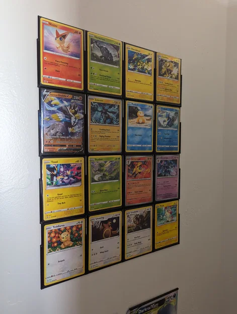 Khung treo trưng bày thẻ bài TCG gắn tường tiện lợi - Image 1