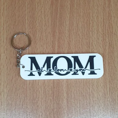 Móc khóa in 3D "MOM" - Món quà ý nghĩa tặng mẹ yêu
