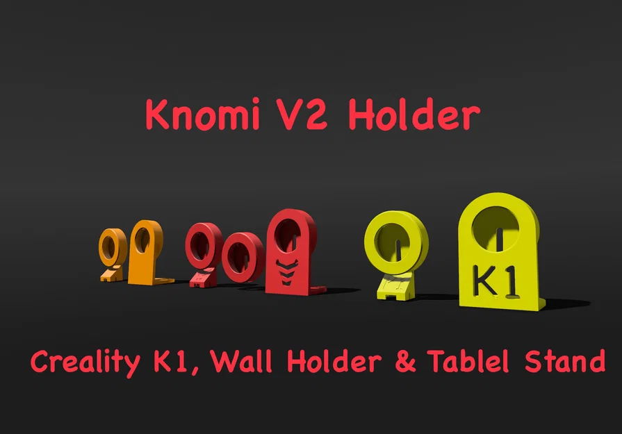 Knomi V2 - Creality K1 - Giá treo tường - Chân đế để bàn - Image 1