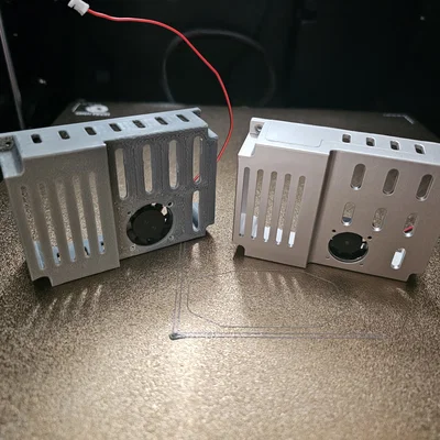 QIDI XMAX3 X-MAX 3 - Nắp lưng (Back Cover) - Quạt lớn hơn