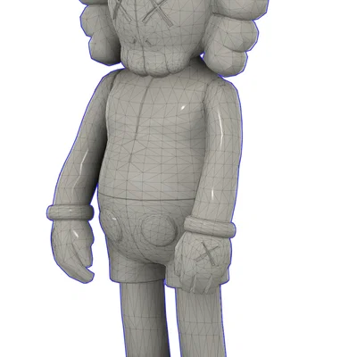 Mô hình trang trí KAWS Companion 3D in ấn tại nhà cực chất