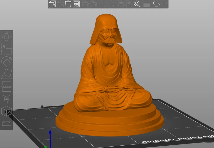 Mô hình tượng Darth Vader phong cách thiền định độc đáo - Image 2