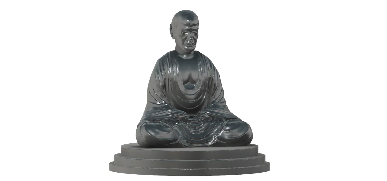 Tượng ông Spock phong cách Phật giáo (Mr. Spock Buddha) in 3D độc đáo - Image 1