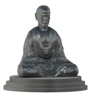 Tượng ông Spock phong cách Phật giáo (Mr. Spock Buddha) in 3D độc đáo