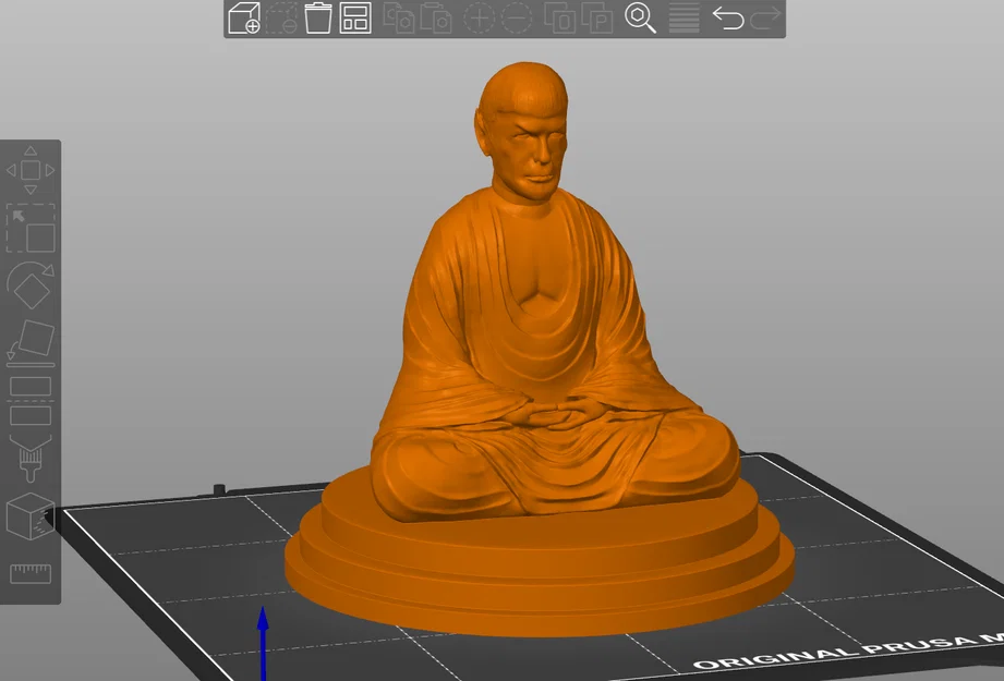 Tượng ông Spock phong cách Phật giáo (Mr. Spock Buddha) in 3D độc đáo - Image 2