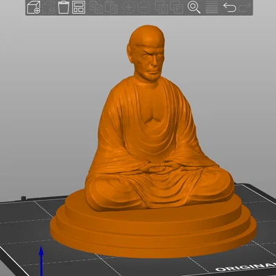 Tượng ông Spock phong cách Phật giáo (Mr. Spock Buddha) in 3D độc đáo