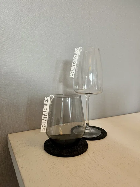 Nametag cá nhân gắn ly & cốc (Trang trí đám cưới) - Image 2