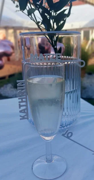 Nametag cá nhân gắn ly & cốc (Trang trí đám cưới) - Image 3