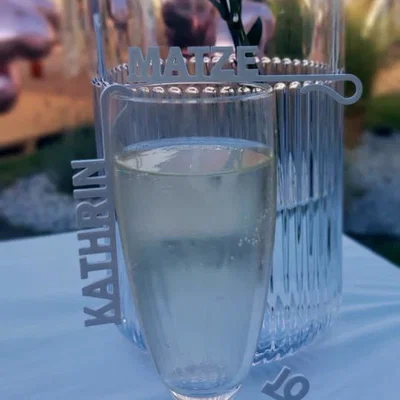 Nametag cá nhân gắn ly & cốc (Trang trí đám cưới)