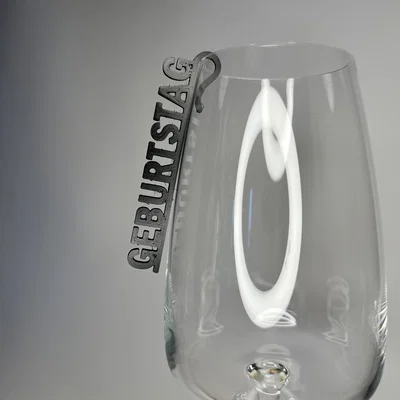 Nametag cá nhân gắn ly & cốc (Trang trí đám cưới)