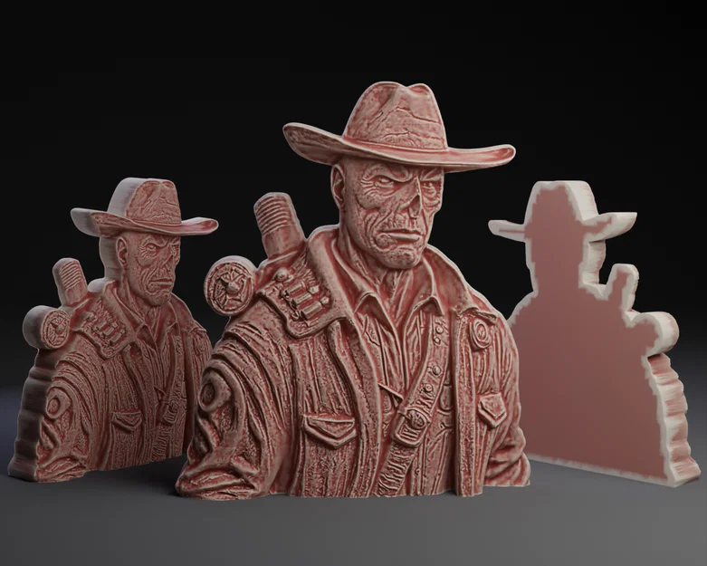 The Goul : Fallout – Plaque để bàn/treo tường - Image 1