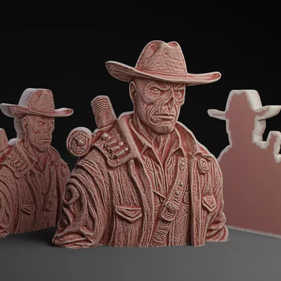 The Goul : Fallout – Plaque để bàn/treo tường
