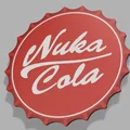 Đế lót ly Nuka Cola - Mô hình 3D phong cách Fallout độc đáo - Thumbnail 1
