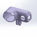 Ngàm GoPro cho Runcam Thumb Pro W/V2 (GoPro Mount chuẩn) - Thumbnail 1