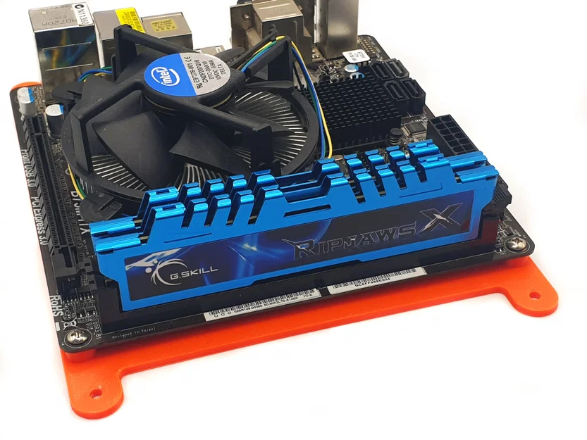 Giá đỡ mainboard Mini-ITX bắt tường/panel - Image 2