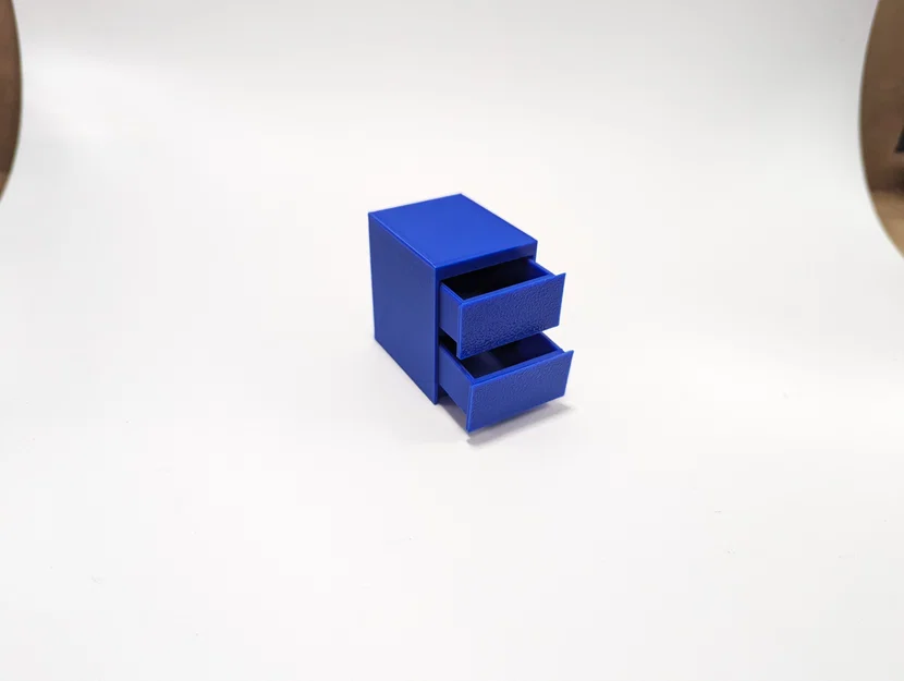 Tủ đầu giường thu nhỏ tỉ lệ 1:12 cho nhà búp bê - File in 3D - Image 1