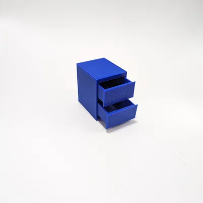 Tủ đầu giường thu nhỏ tỉ lệ 1:12 cho nhà búp bê - File in 3D