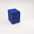 Tủ đầu giường thu nhỏ tỉ lệ 1:12 cho nhà búp bê - File in 3D - Thumbnail 2
