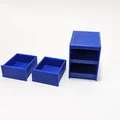 Tủ đầu giường thu nhỏ tỉ lệ 1:12 cho nhà búp bê - File in 3D - Thumbnail 3