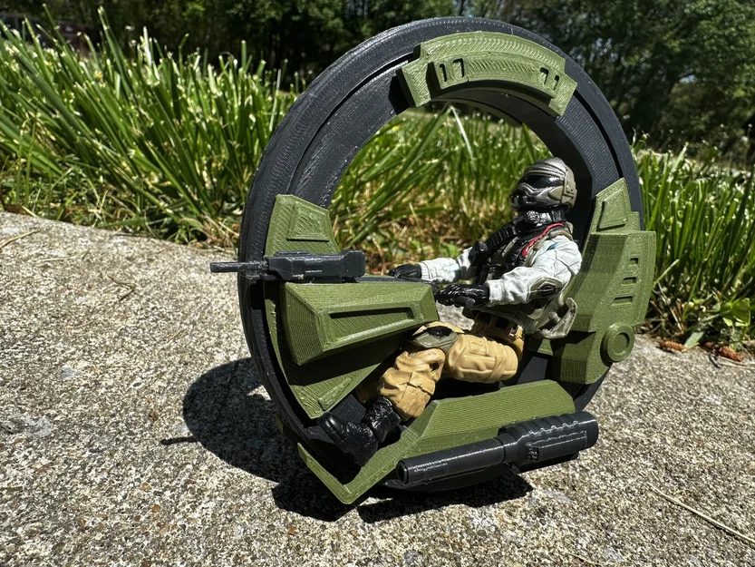 Razor Monowheel Attack Cycle (tỷ lệ 1/18) - Image 1