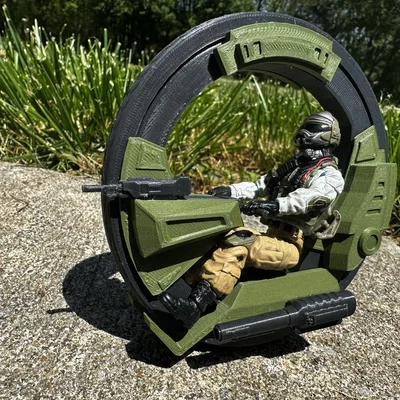 Razor Monowheel Attack Cycle (tỷ lệ 1/18)