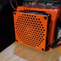 Tấm lưới bảo vệ quạt tản nhiệt 92mm thiết kế tổ ong 3D - Thumbnail 1