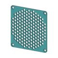 Tấm lưới bảo vệ quạt tản nhiệt 92mm thiết kế tổ ong 3D - Thumbnail 2