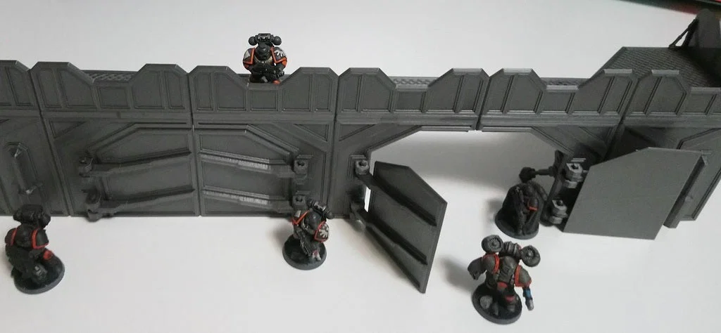 Modular SciFi Outpost - Gate (Cổng Outpost Sci-Fi Modular) - Image 1