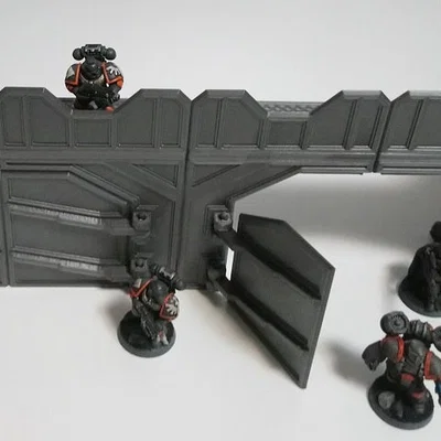 Modular SciFi Outpost - Gate (Cổng Outpost Sci-Fi Modular)