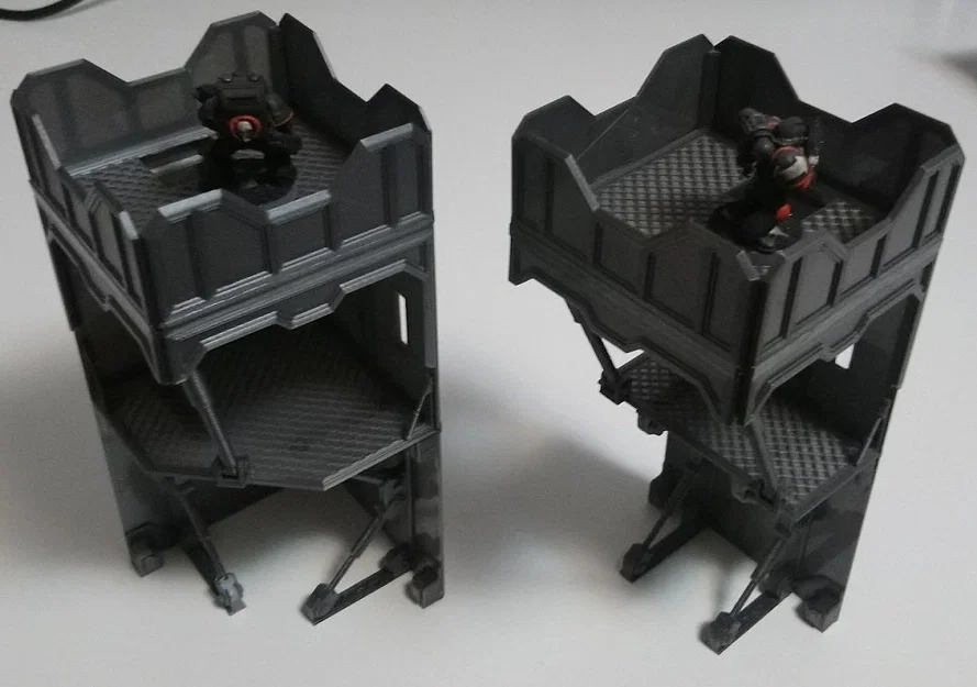 Tiền đồn SciFi Modular - Tháp (Modular SciFi Outpost - Towers) - Image 3